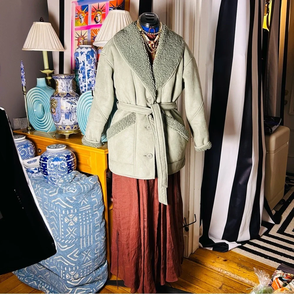 Love, Whit by Whitney Port Faux Leather Belted Jacket - Picture 5 of 11